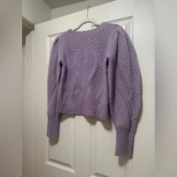 Anthropologie Scalloped Collar Sweater - Picture 3 of 12